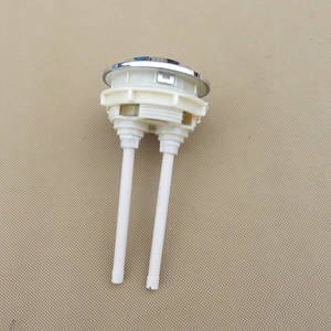 Bouton de chasse d'eau universel rond double type pour <span class=keywords><strong>WC</strong></span>, interrupteur de chasse d'eau <span class=keywords><strong>WC</strong></span>, ABS, ressort en acier inoxydable - Product Image 3