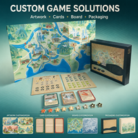 Jeu de société personnalisé OEM ODM en gros, jeu de table de haute qualité, personnalisez votre propre design pour Kickstarter Crowdfunding