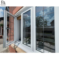 Ventanas Abatibles de Aluminio con Doble Puente Térmico y Aislamiento Acústico para Exteriores, Estilo Energy Star, Ideales para Dormitorios y Villas