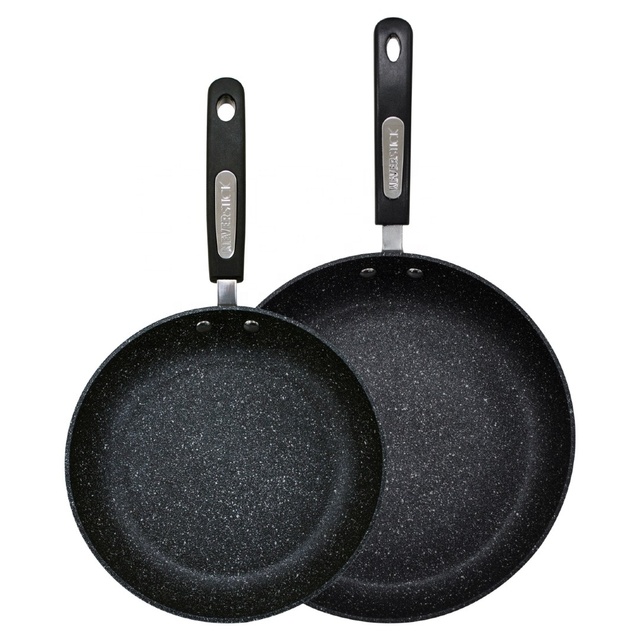 FORGED ALUMINUM MARBLE COATING COOKWARE the ROCK SURFACE