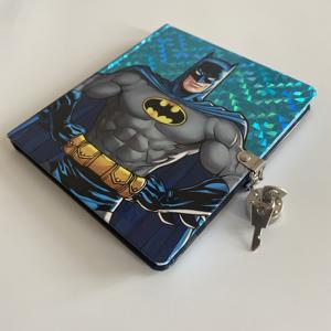 Cuaderno con candado de <span class=keywords><strong>tapa</strong></span> <span class=keywords><strong>dura</strong></span> de papel personalizado al por mayor con bolígrafo de tinta <span class=keywords><strong>invisible</strong></span> Bat Man - Product Image 6