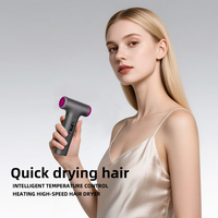 Fabricant professionnel de sèche-cheveux, sèche-cheveux sans fil rechargeable ionique BLDC mini portable haute vitesse