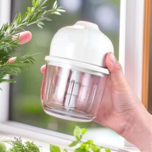 Picadora de Ajo Eléctrica Ningbo de 280W con Recipiente, Cortador de Verduras para Cocina, Molinillo de Ajo Doméstico, Un Solo Producto - Product Image 1