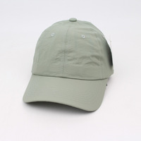 Topi Baseball 6 Panel Unisex Anti Air Anti Hujan Bahan Nylon Cepat Kering dan Bernapas, Dapat Disesuaikan, Bordir - Olahraga Empat Musim