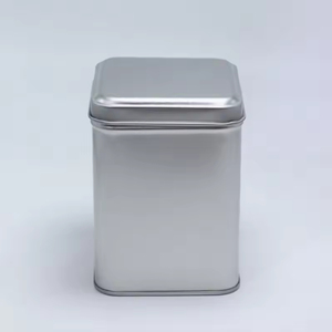 Caja Rectangular Hermética Personalizada para Té, Envase de Hojalata de Grado Alimenticio, Impresión CMYK, Grabado en Relieve, Reciclable para Azúcar y Goma de Mascar - Product Image 3