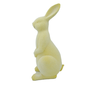 Top Grace Juego De <span class=keywords><strong>2</strong></span> Conejos De Conejo De Pascua Flocados Sentado Amarillo <span class=keywords><strong>Y</strong></span> Púrpura - Product Image 4