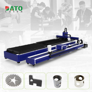 Yüksek Hassasiyetli 3000w Kombine Metal Levha Boru Lazer Kesici 1530 Lazer Plaka Kesme Makinesi - Product Image 2
