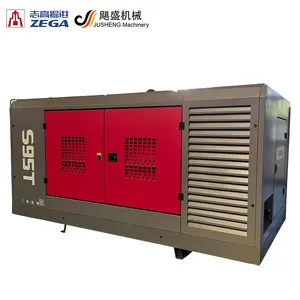 ZEGA Brand Sell S95T 29/24 Diesel Screw Air Compressor 295KW YUCHAI Engine For Water Well Drilling