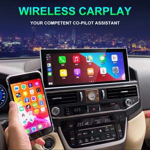 Écran tactile IPS 2.5D de 12,3 pouces, autoradio Android, navigation GPS, stéréo DSP, CarPlay, lecteur multimédia vidéo pour Land - Product Image 3