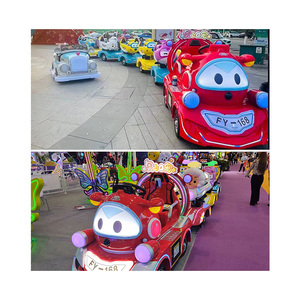 Trenino Senza Binari per Bambini Nuovo Design Mini Treno per Centro Commerciale e Feste con Funzioni Turistiche - Product Image 3