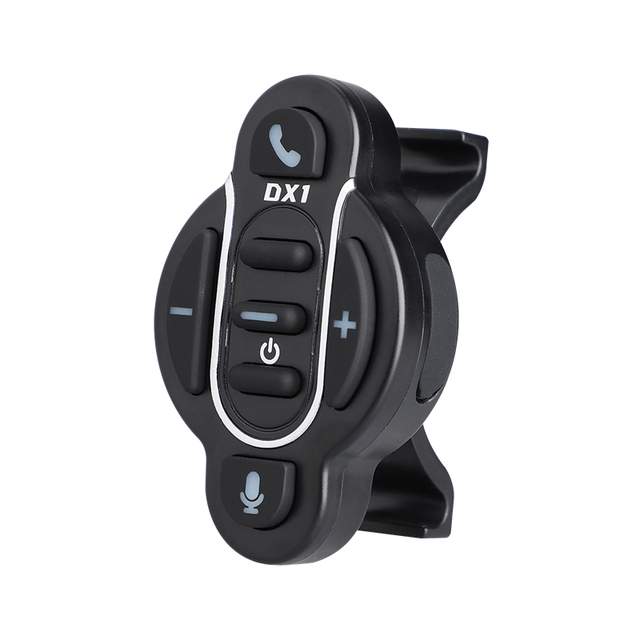 Motorcycle Handlebar Bluetooth Remote Controller Wireless Media Button Phone Call Answer Voice Assistant for Bike Handle Mount