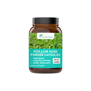 Cápsulas de Polvo de Cáscara de Psyllium OEM ODM en Oferta, con Polvo de Cáscara de Psyllium que Mejora la Sensación de Saciedad - Product Image 1