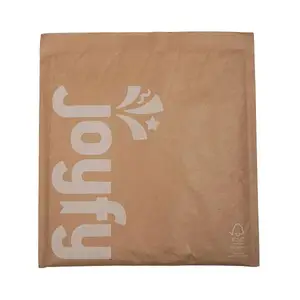 Recycled Bubble Mailer Paper Mailng Bag Eco-friendly Custom Kraft Padded Mailing Envelopes For Express Delivery