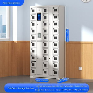 ตู้ชาร์จโทรศัพท์มือถือแบบติดผนัง 8 ช่อง สำหรับสำนักงาน โรงงาน - Product Image 5