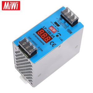 <span class=keywords><strong>MiWi</strong></span> LP-150-24 хорошая цена 150W 24V 6.25A Din крепление 150w Светодиодный источник питания с цифровым дисплеем - Product Image 5