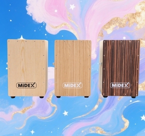 Cajon Drum Box tamburo in legno massello strumenti a percussione per bambini principianti mano Clap Cajon Drum Beat Box corde per chitarra - Product Image 5