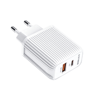 QC3.0 PD 20W Usb C Chargeur Adaptateur Téléphone Charge Rapide 33W GaN Chargeur Mural pour iphone samsung
