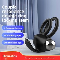 Anneau vibrant pour pénis avec télécommande sans fil, étanche IPX6, 10 modes de vibration, stimulateur clitoridien, jouet sexuel pour couples