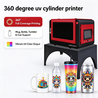 Imprimante UV rotative de bureau Acetek 360 pour tasses, bouteilles, gobelets, canettes avec tête d'impression Epson I3200-HD