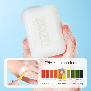 สบู่ทำมือออร์แกนิคธรรมชาติยี่ห้อ ZOZU สำหรับขายส่ง สบู่ล้างหน้า สบู่อาบน้ำ สบู่นมลาทำมือ - Product Image 5
