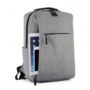 Sac à dos antivol pour ordinateur portable 15,6 pouces pour homme avec port USB, sac à dos professionnel pour homme résistant à l'eau, logo personnalisé - Product Image 4