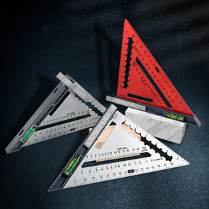 Tam giác Cai Trị, đa chức năng có thể tháo rời 7 "hợp kim nhôm Tốc độ quy mô vuông công cụ đo lường cho kỹ sư thợ mộc - Product Image 2