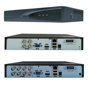网络安全闭路电视DVR 8CH 5mp IP摄像机H.265即插即用网络录像机移动应用监控NVR