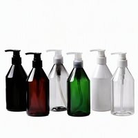 Bouteille cosmétique personnalisée en PET, bouteille de shampoing, flacon pompe pour lotion, contenant d'emballage pour gel douche, fabricant OEM