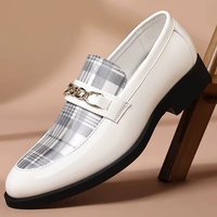 Chaussures habillées Oxford basses pour homme, en similicuir léger et confortable, idéales pour les mariages et événements formels