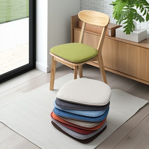 Coussin de chaise en forme de fer à cheval, doux, antidérapant, en polyester, pour chaise de thé, chaise de mahjong, chaise de bureau, chaise de salle à manger, Printemps 2026 - Product Image 2