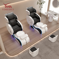 Fauteuil de massage des pieds multifonctionnel professionnel pour salon de manucure de luxe étranger