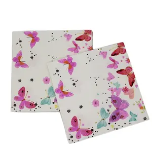 custom design printed fancy napkin japanese paper napkins