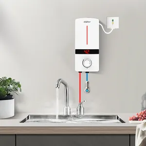 110v 220v compact instant electric water heater for bathroom for kitchen at home