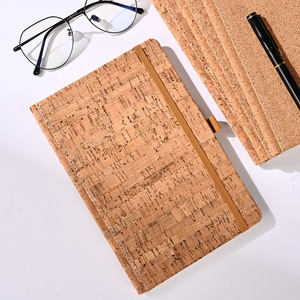 Myway 2025 màu Tạp Chí A5 kích thước kết cấu bằng gỗ in nút chai cứng Bìa quà tặng cho nhật ký kế hoạch nút chai máy tính xách tay - Product Image 2