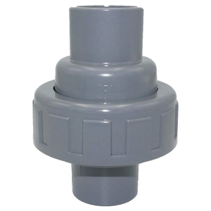 Válvula de Retención Compacta Kansaikako Profesional, Resistente a la Corrosión Industrial, de PVC, para Agua, Tamaño de Puerto 25A, KV-020-025 - Product Image 1