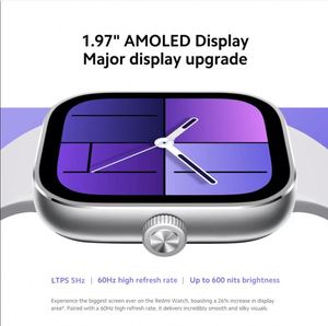 Redmi Đồng Hồ 4 Vòng Đeo Tay Thông Minh Big1.97 Inch Amoled Hiển Thị Cảm Ứng Thể Thao Cảm Biến Nhịp Tim Không Dây Cuộc Gọi Điện Thoại Smartwatch - Product Image 4