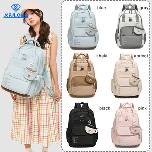 Mochila Escolar Urbana, Elegante, Resistente al Agua, Ligera, con Múltiples Bolsillos, para Estudiantes, para Niñas - Product Image 1