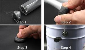 Stick di stucco in argilla epossidica per riparazione e riempimento in metallo vetro vetro pietra ceramica 114G - Product Image 6