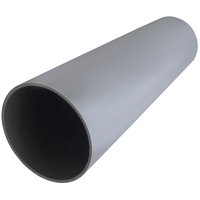 Tubería Rígida de PVC para Telecomunicaciones con Conector, Protector de Cable de Fibra Óptica Subterráneo para Estaciones Base 5G
