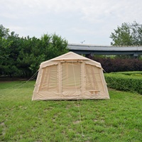 Tente promotionnelle gonflable personnalisée de 13,68 m² en Oxford pour l'affichage de la marque, le camping en plein air et la vente en gros