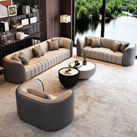 Canapés modernes de luxe, nouveaux modèles, en cuir, meubles pour la maison, canapés modulaires 1 à 4 places pour la maison, l'hôtel et la réception