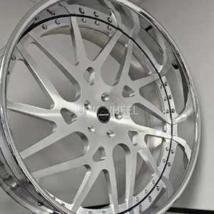 Nouvelles jantes de voiture JW 20 22 24 26 pouces, 2 pièces, jantes en alliage à fond profond, roues de voiture de tourisme, roues tout-terrain pour Chevelle Cadillac <span class=keywords><strong>Ford</strong></span> BMW Audi - Product Image 4