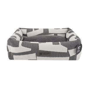 PEPPY BUDDIES - Cama para Perro Rectangular de Tela de Alta Calidad con Decoración Geométrica, Cojín Reversible con Funda Extraíble, Estilo Moderno - Product Image 1