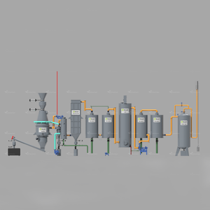 Alta temperatura. Filtro Biowatt 500 Sistema de generación de energía de biomasa compacta Planta de energía térmica Madera Caldera de gas industrial Madera - Product Image 3