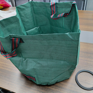 Sacchi per Rifiuti da Giardino in PP - Sacchi Resistenti <span class=keywords><strong>di</strong></span> Grande Capacità con Manici - Product Image 5