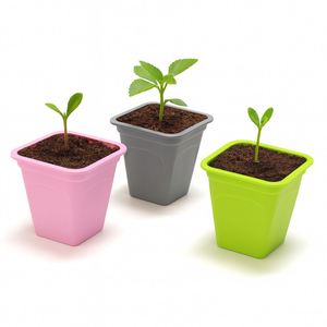 Bandejas de silicona de alta calidad para germinación, macetas de vivero de una sola celda, vasos reutilizables y engrosados para plántulas, para plantación en invernadero doméstico - Product Image 1