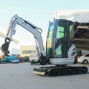 Мини-экскаватор 2 тонны с двигателем Kubota, экскаватор HG 20, малый гусеничный экскаватор, 360 °   Экскаватор безвыворотный, малый экскаватор - Product Image 6