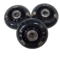 Roulettes pivotantes pour chaise de bureau YSMLE, roues de patins à roulettes, roues flash, patins en ligne