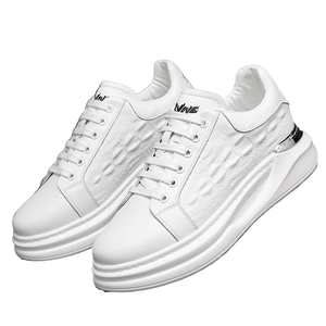 Zapatos Deportivos Casuales para Hombre, Tallas Grandes 38-49, Nuevo Estilo, Transpirables, Ligeros, Antideslizantes, Blancos, Primavera Verano - Product Image 4