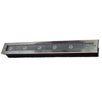 Lampe LED linéaire encastrée IP68 étanche pour extérieur, jardin, mur, sol, 12V 24V